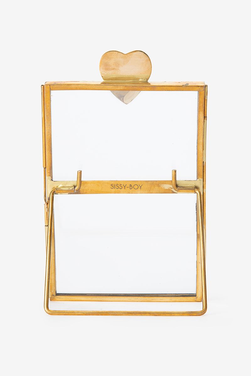 Sissy-Boy Goudkleurige fotolijst met hart