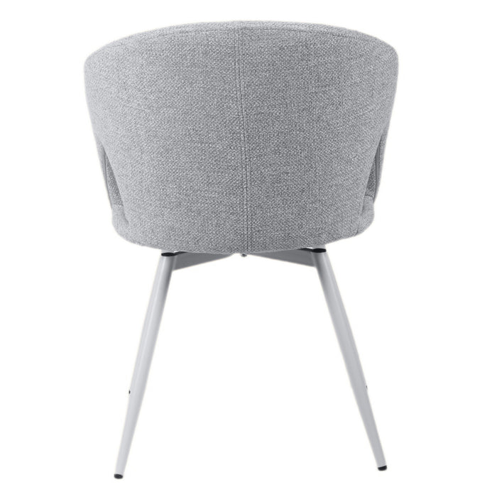 Giga Meubel - Eetkamerstoel Beige Draaibaar - Stof - Nina