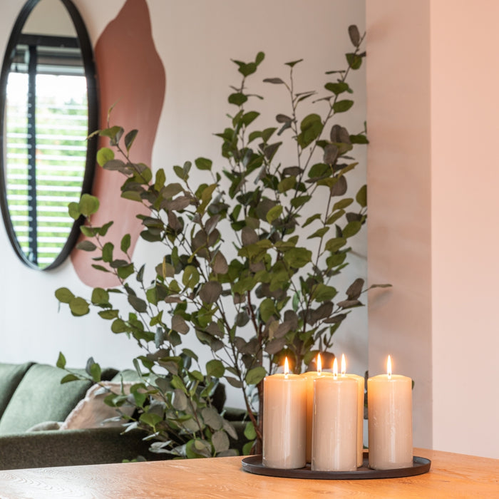 Light & Living - Schaal MAES - Ø30x1.5cm - Zwart