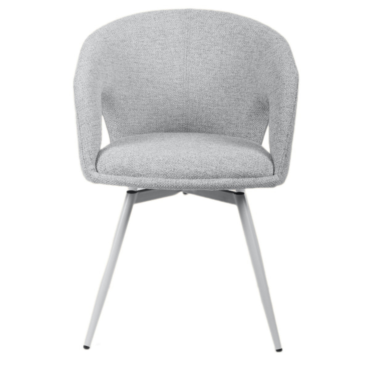 Giga Meubel - Eetkamerstoel Beige Draaibaar - Stof - Nina