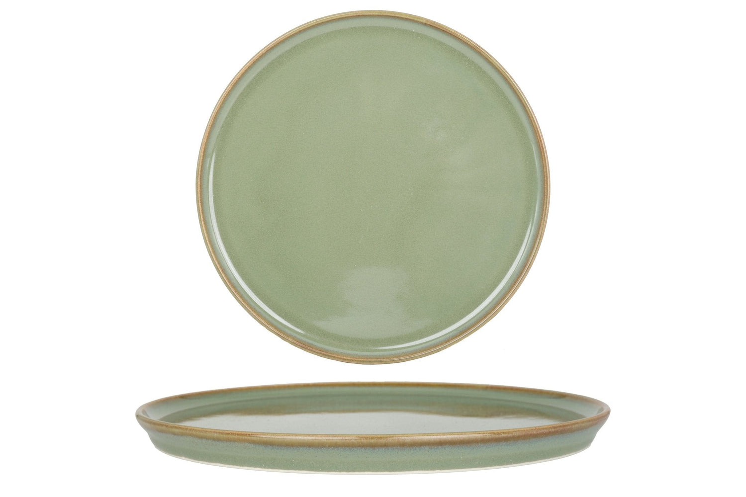 Bonna Dinerbord - Sage Hygge - Porselein - 28 cm - set van 6