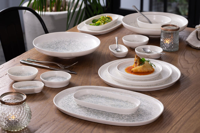 Bonna Gebaksbord - Lunar Ocean - Porselein - 16 cm - set van 6