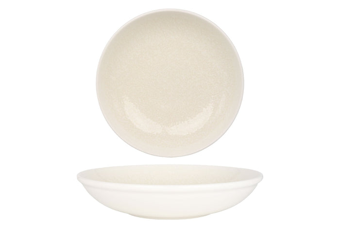 Rinart Diep bord - Dotti - Porselein - 25 cm (1200cc) - set van 6