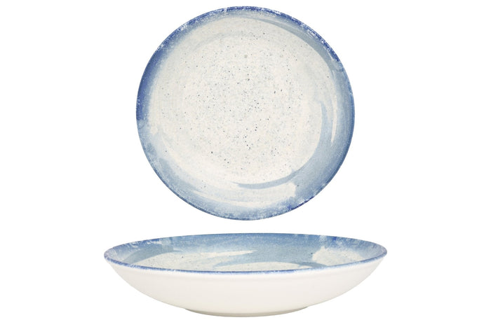 Bonna Diep bord - Harena - Porselein - 25 cm (1300cc) - set van 6