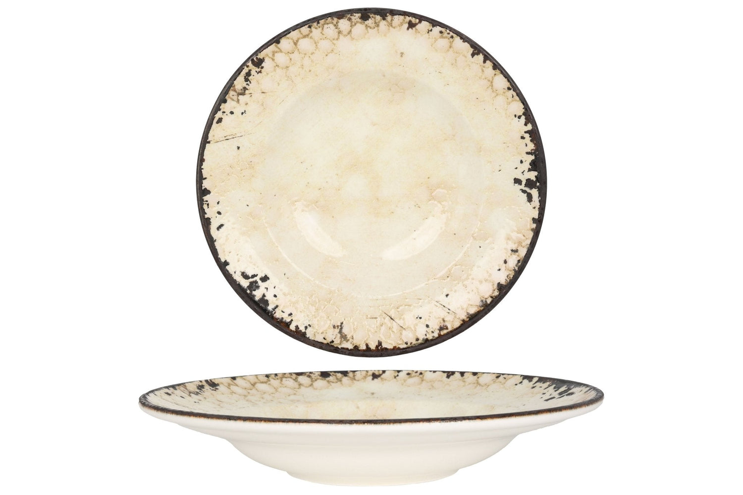 Rinart Pastabord - Vega - Porselein - 27 cm (400cc) - set van 2