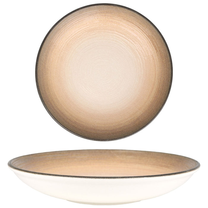 ID Fine Diep bord - Canyon - Porselein - 22 cm (770cc) - set van 6