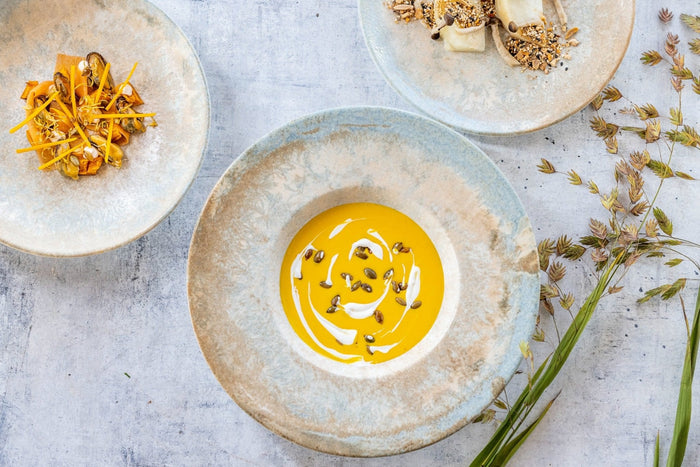 Bonna Pastabord - Luz - Porselein - 28 cm (400cc) - set van 2