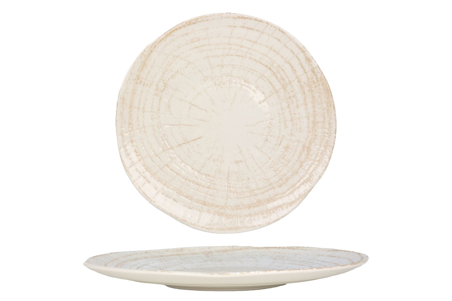 Rinart Gebaksbord - Paradiso - Porselein - 23 cm - set van 6