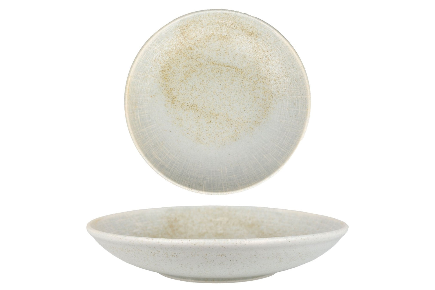 ID Fine Diep bord - Mellow - Porselein - 22 cm (700cc) - set van 6