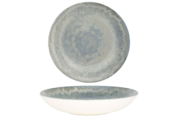 Bonna Diep bord - Omnia - Porselein - 23 cm (1000cc) - set van 6