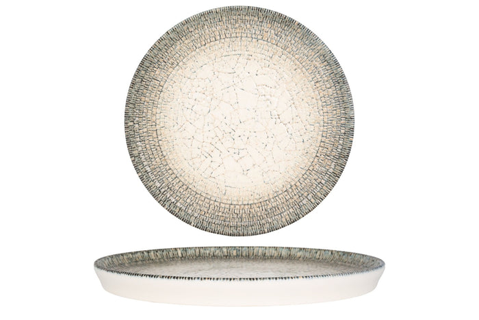 Rinart Gebaksbord - Olmeca - Porselein - 20 cm - set van 6