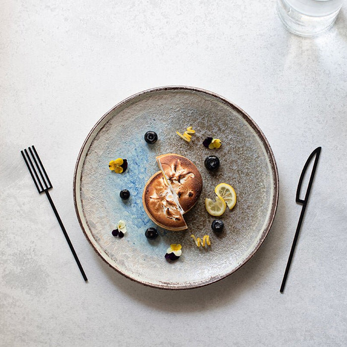 ID Fine Gebaksbord - Delta - Porselein - 23 cm - set van 6