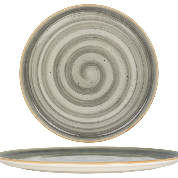 Bonna Pizzabord - Aura Space - Porselein - 32 cm - set van 2