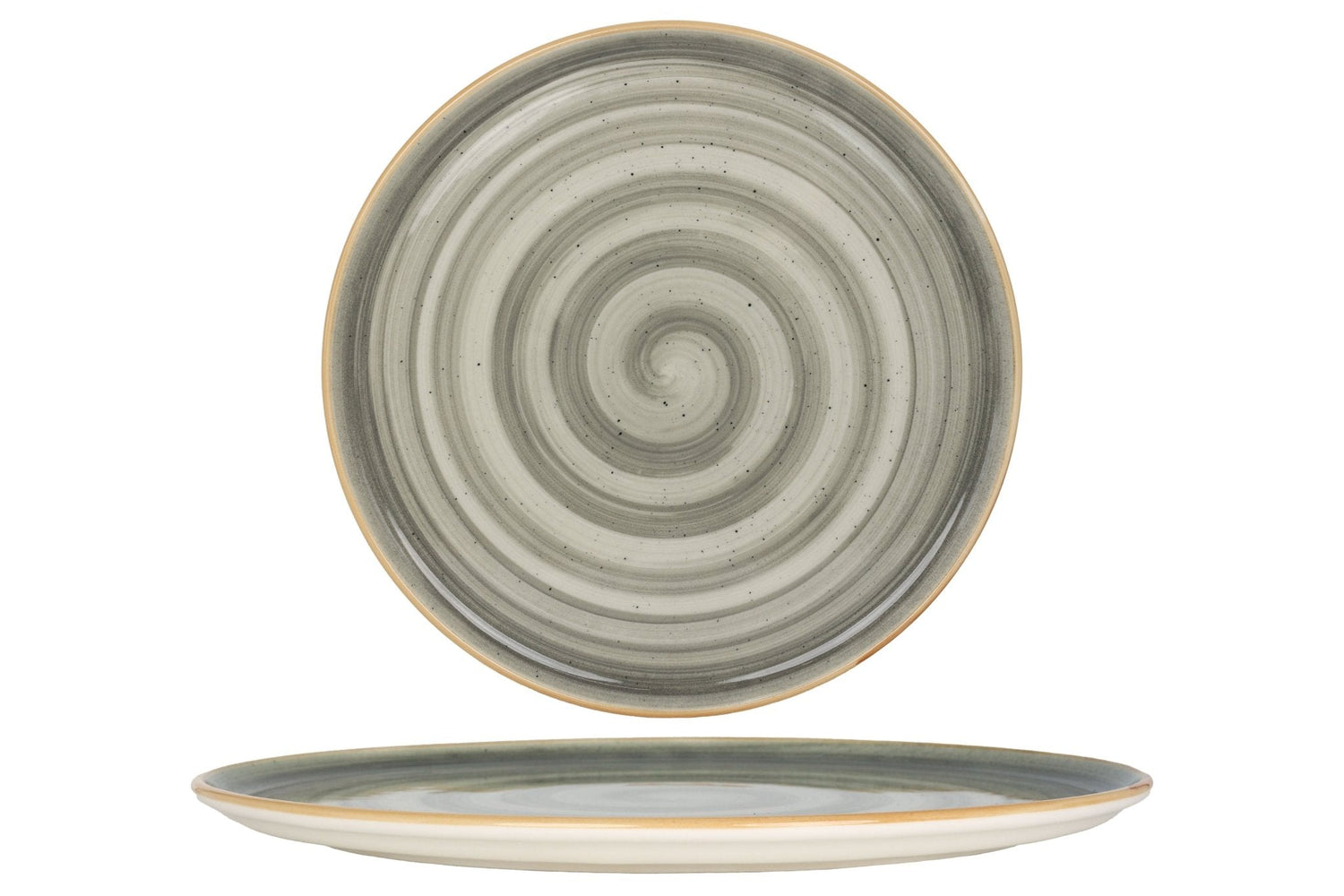 Bonna Pizzabord - Aura Space - Porselein - 32 cm - set van 2