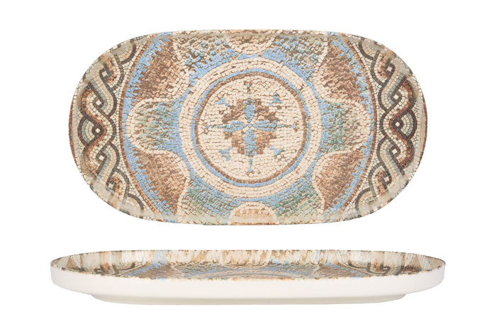 Rinart Serveerschaal - Celest - Porselein - 31x18 cm - set van 2