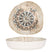 Rinart Diep bord - Aztec - Porselein - 21 cm (900cc) - set van 6