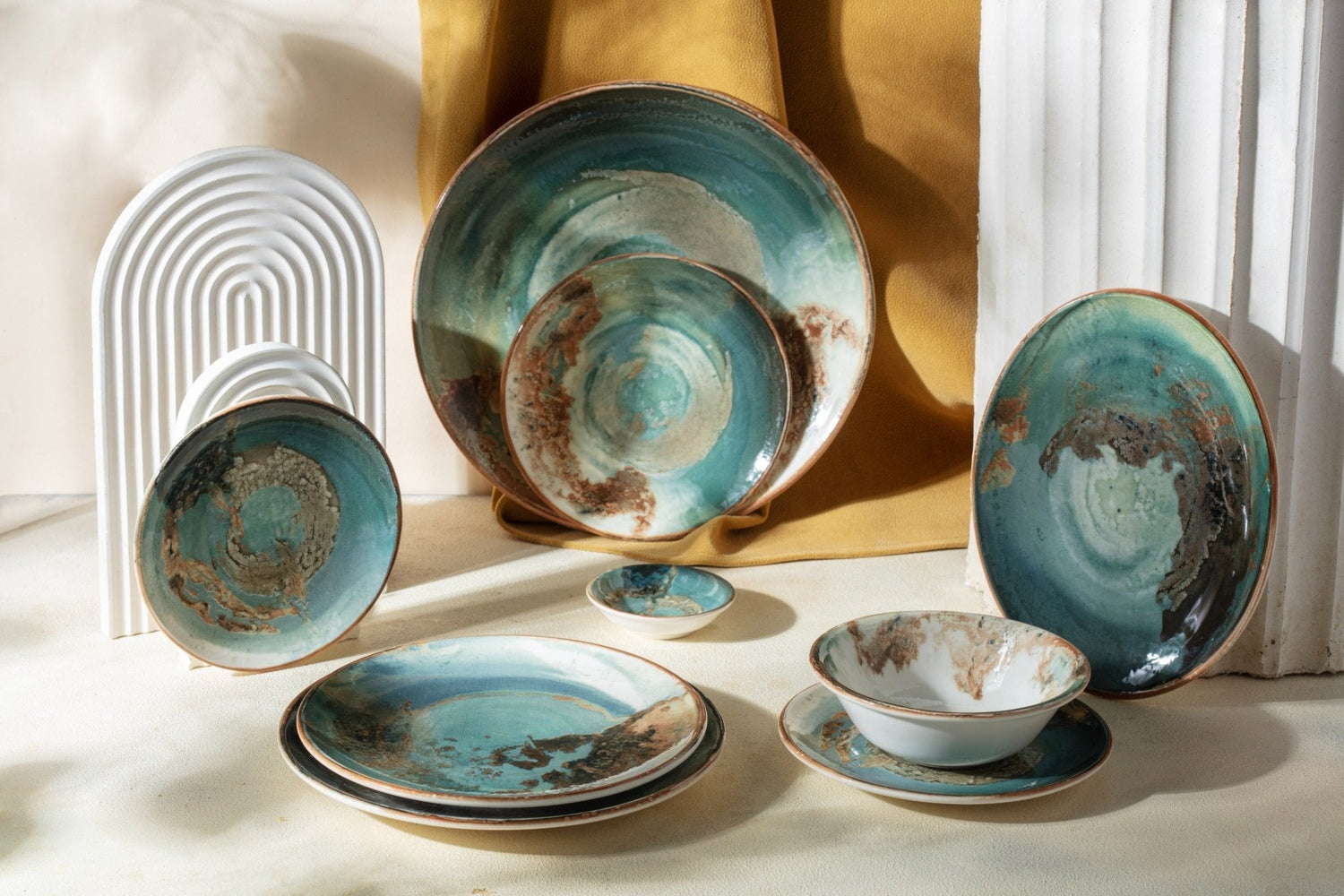 Bonna Kommetje - Futura - Porselein - 16 cm (400cc) - set van 6