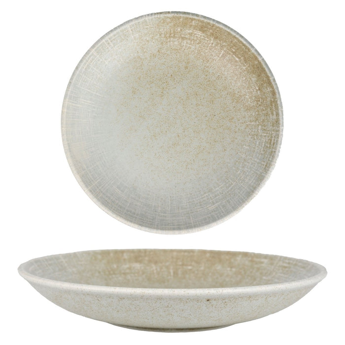 ID Fine Diep bord - Mellow - Porselein - 25 cm (1140cc) - set van 6