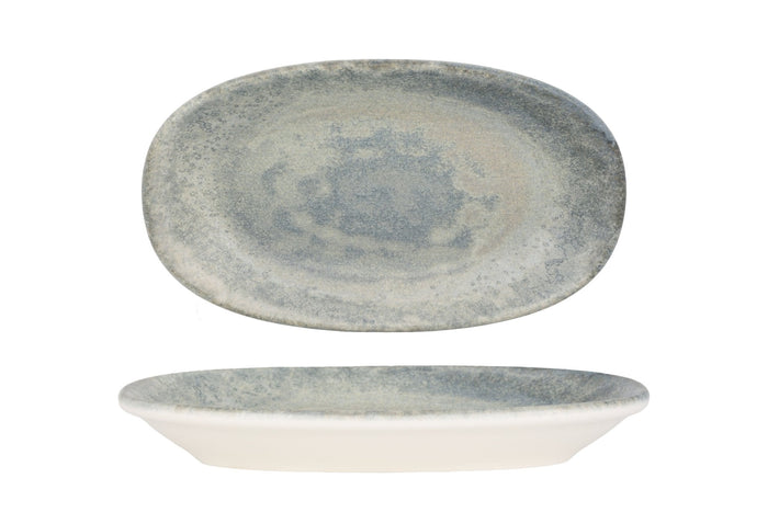 Bonna Serveerschaal - Omnia - Porselein - 19x11 cm - set van 2