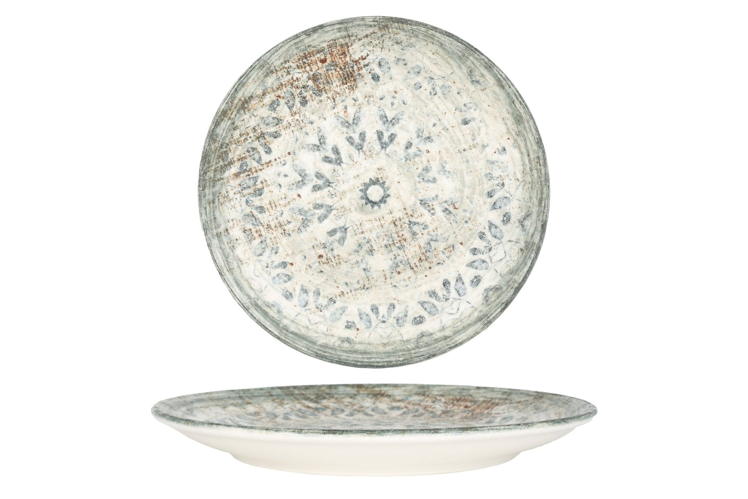 Rinart Gebaksbord - Fade - Porselein - 21 cm - set van 6