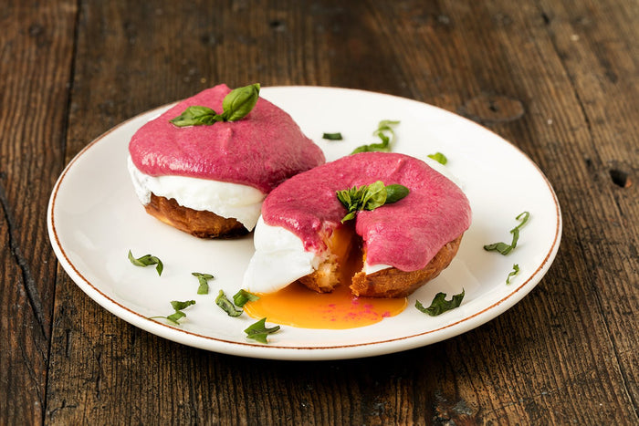 Bonna Gebaksbord - Retro - Porselein - 17 cm - set van 6