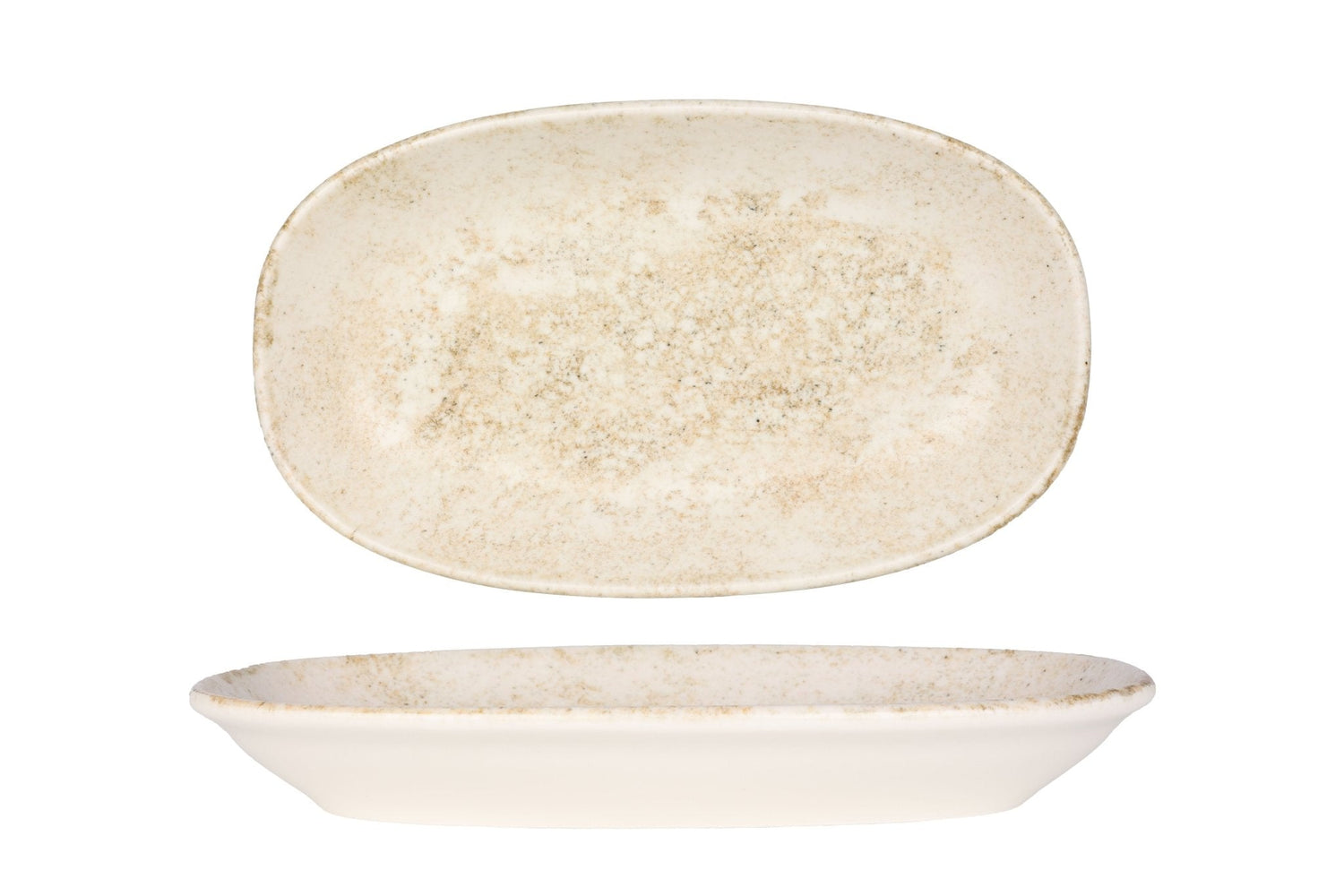 Bonna Serveerschaal - Nacrous - Porselein - 29x17 cm - set van 2