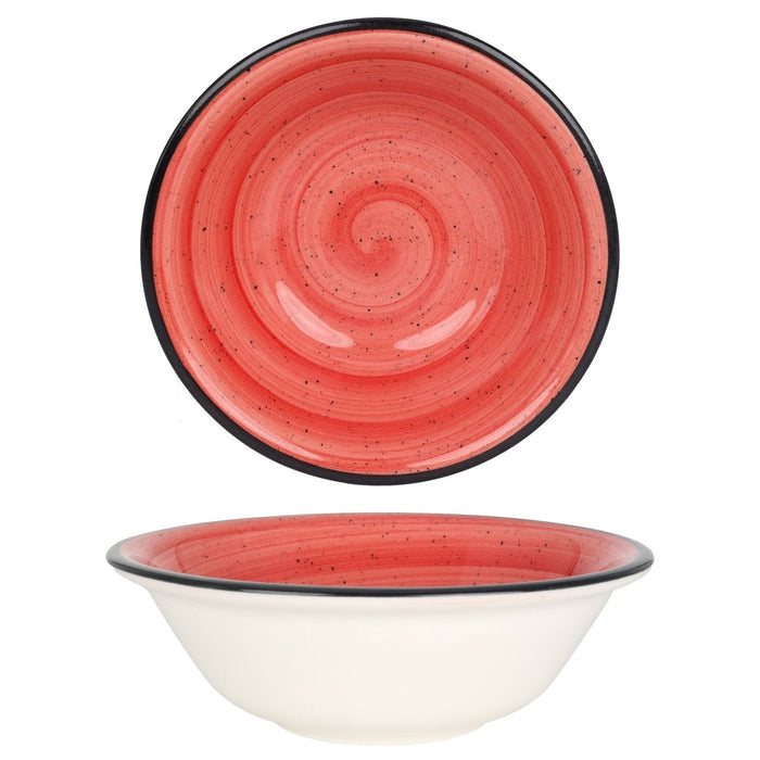 Bonna Kommetje - Aura Passion - Porselein - 16 cm (400 cc) - set van 6