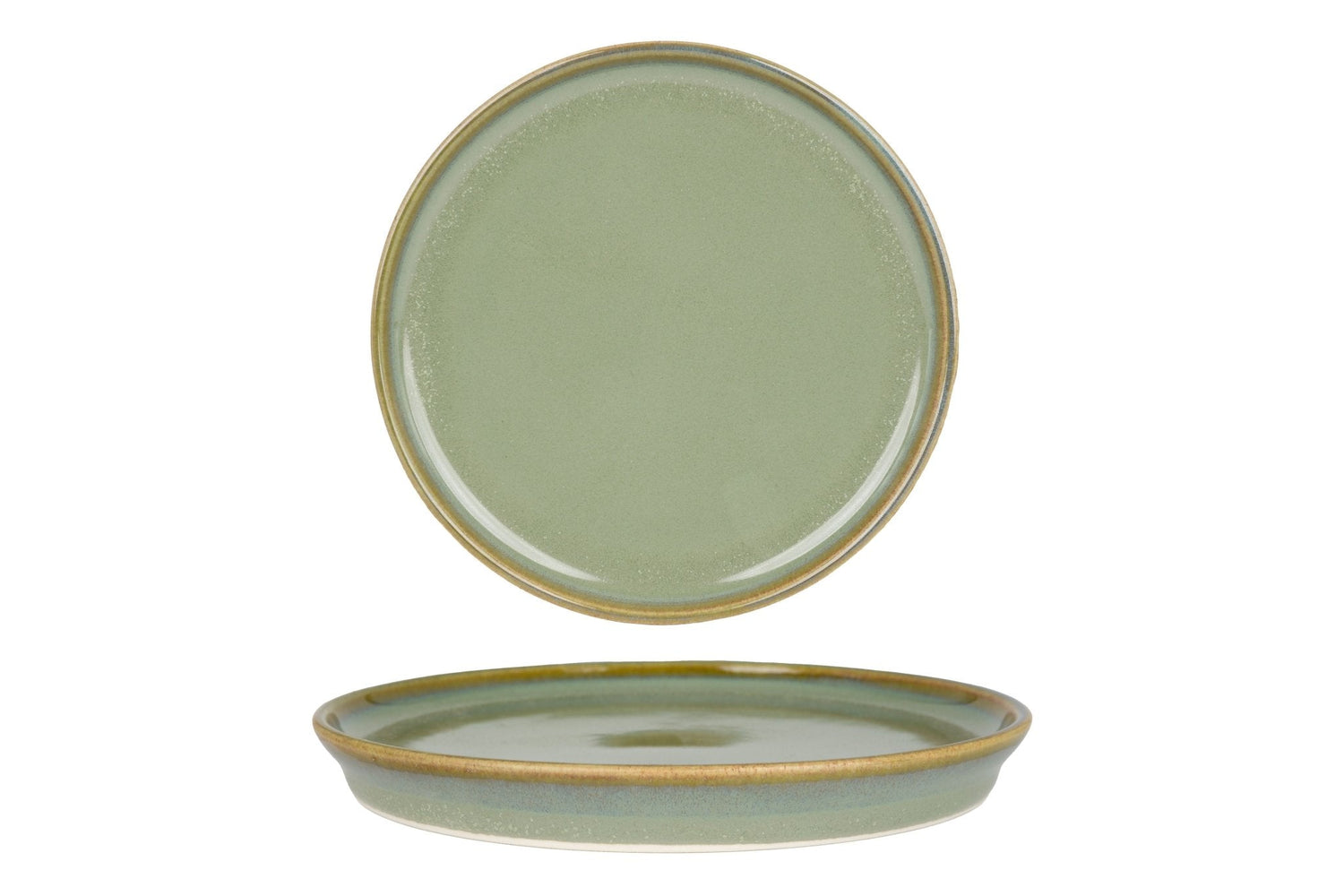 Bonna Gebaksbord - Sage Hygge - Porselein - 16 cm - set van 6