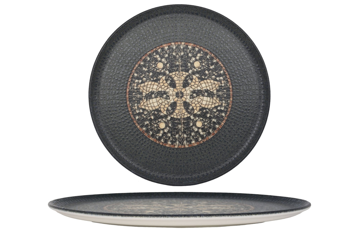 Bonna Pizzabord - Mesopotamia - Porselein - 32 cm - set van 2