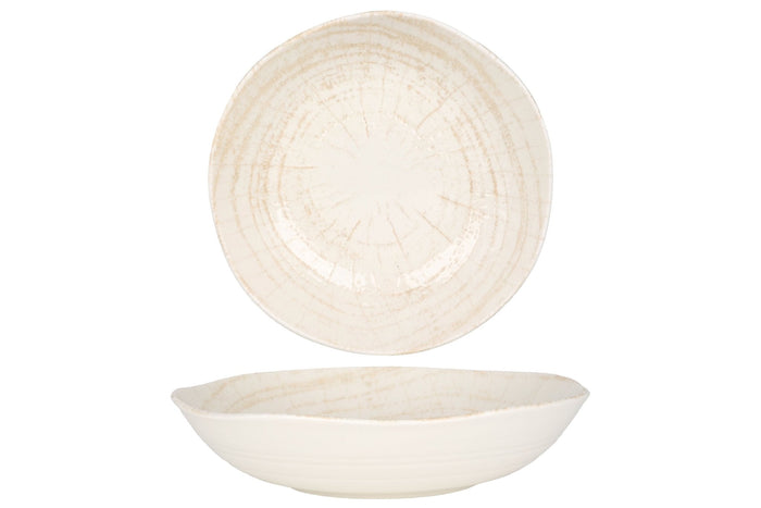 Rinart Diep bord - Paradiso - Porselein - 20 cm - set van 6