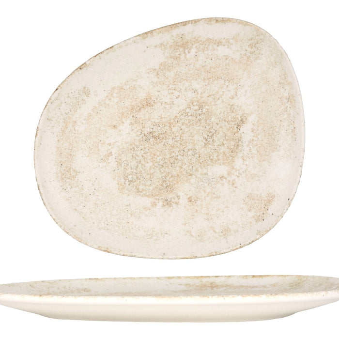 Bonna Dinerbord - Nacrous - Porselein - 33 cm - set van 6