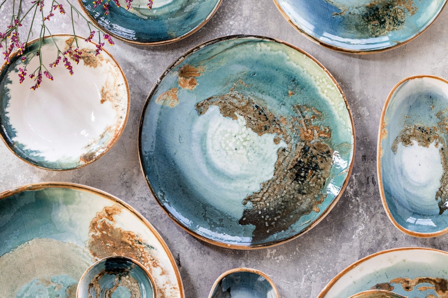 Bonna Serveerschaal - Futura - Porselein - 19x11 cm - set van 2