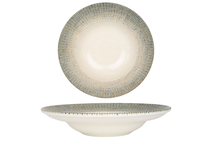 Bonna Pastabord - Sway - Porselein - 27 cm (450cc) - set van 2