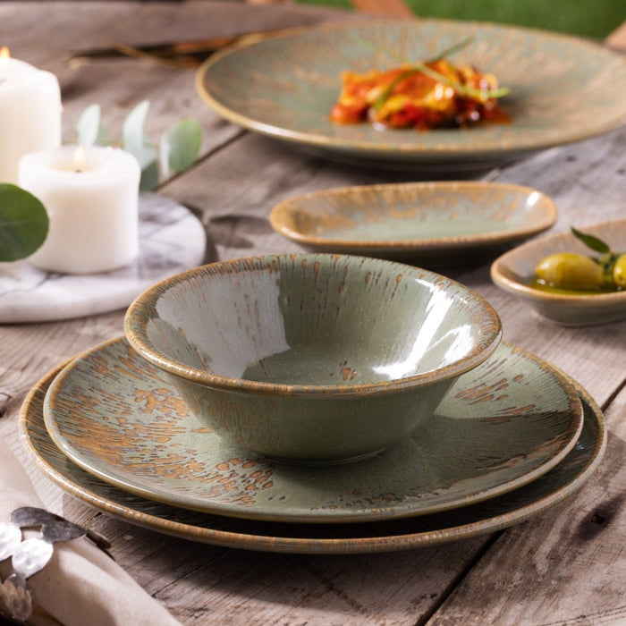 Bonna Kommetje - Sage Snell - Porselein - 16 cm (400cc) - set van 6