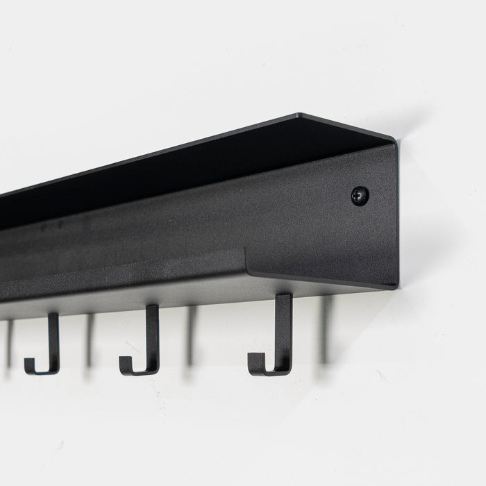 SPINDER DESIGN EASY Wandkapstok - Zwart