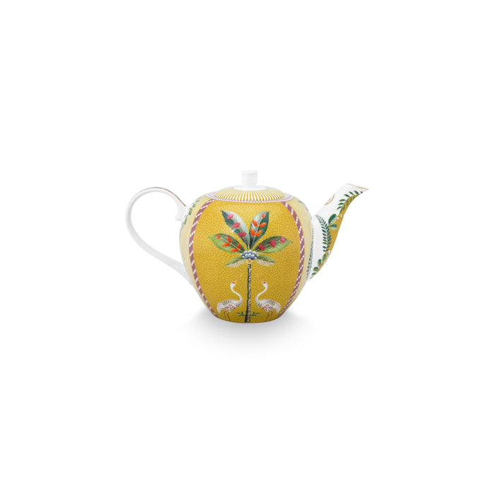 Pip Studio La Majorelle Theepot - Servies - Theekan - Geel - 1.6l