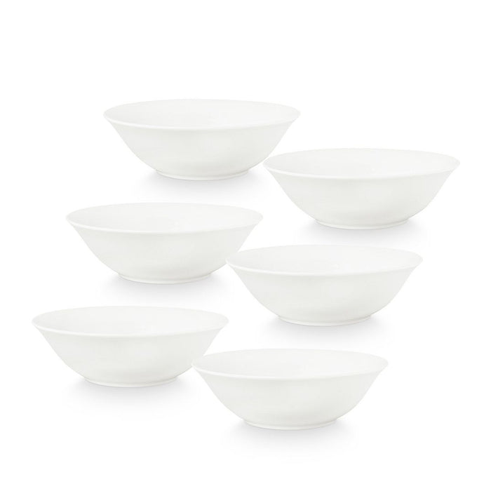 vtwonen - Pasta kommen - Kommen - Wit - 20cm - Set van 6 soepkommen