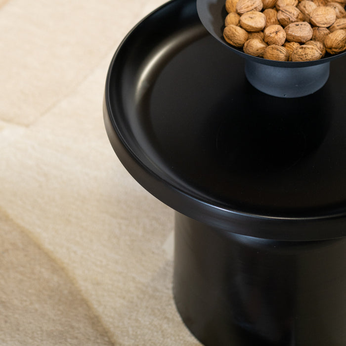 Bronx71 Salontafel Donna rond metaal zwart