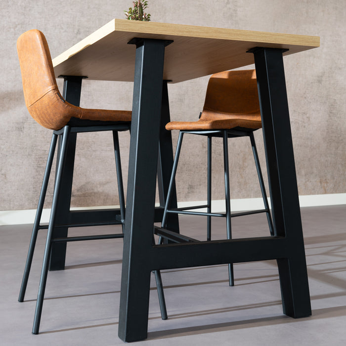 Bronx71 Bartafel Disa melamine eiken 140x80x106 cm