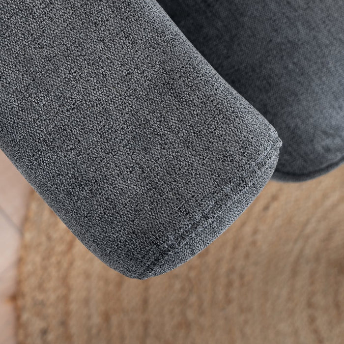 Bronx71 Scandinavische bank 3-zits Orlando stof gemêleerd antraciet