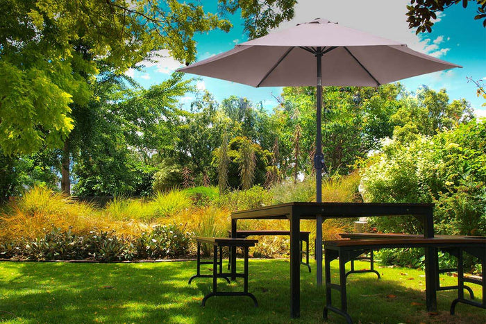 Feel furniture - Parasol - Kantelbaar - 3 meter - Taupe