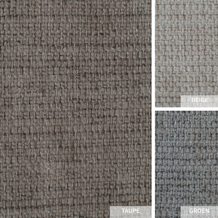 Bronx71 Scandinavische eetkamerbank Espen taupe gerecyclede stof 160