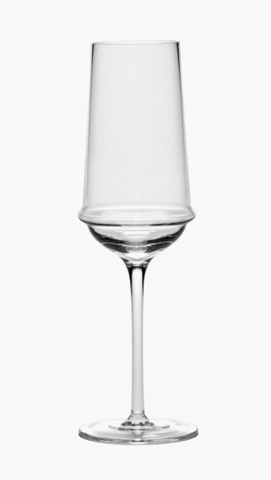 Serax - Kelly Wearstler - Dune - Champagne glas - Helder