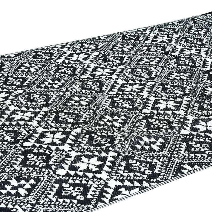 Feel Furniture - Vloerkleed voor buiten - 280x370cm - Zwartwit