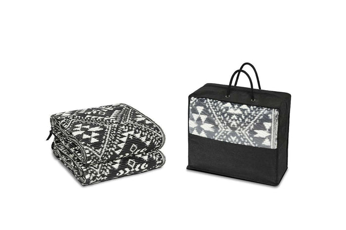 Feel Furniture - Vloerkleed voor buiten - 180x280cm - Zwartwit