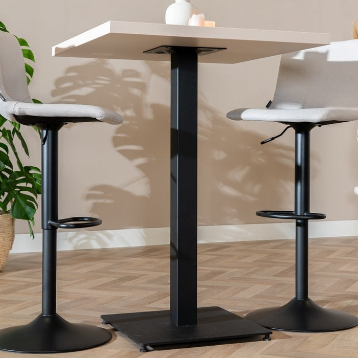 Bronx71 Bartafel Nils melamine beige 80 x 80 x 109 cm