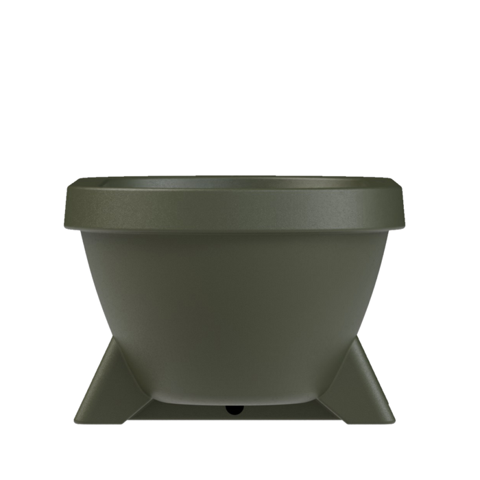 Chill-Dept. - Gardentub Lagoon Outdoor Badkuip Dark Olive Green