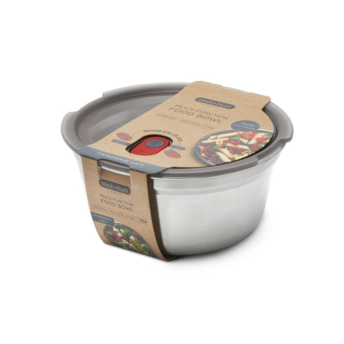 Black+Blum RVS Lunchbox - Kom - Geschikt voor Magnetron - 950ml
