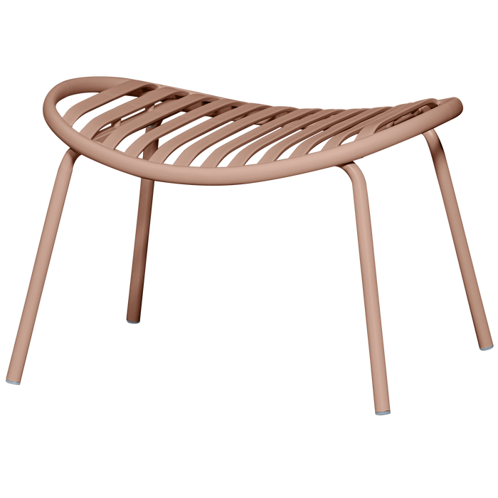 WOOOD Bruce Fauteuil Tuin - Metaal - Zalm Roze - 73x81x72 cm