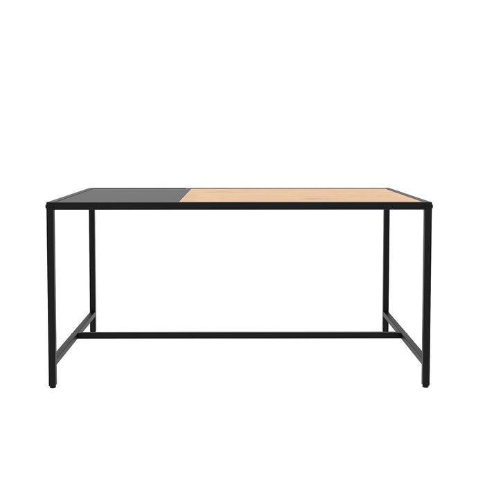 Giga Living - Salontafel Naturel & Zwart - 57x100x45cm